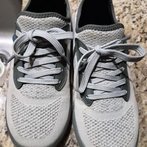 Vessi Water Proof Gray Knit Sneakers